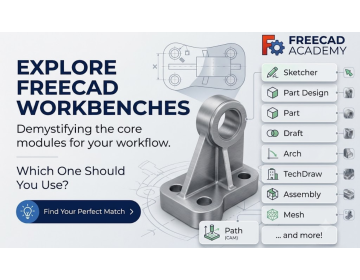 FreeCAD Workbenches Explained: Which One Should You Use?